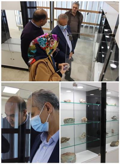 بازدید رئیس سازمان نظام مهندسی معدن از محل بازار متمركز گوهرسنگ‌ها